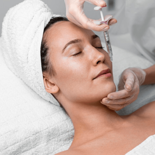 Glutathione Injection treatment for skin brightening and detox at Essential Aesthetics & Wellness MedSpa in Chantilly, VA.