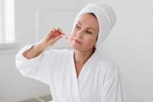 Microneedling treatment in Chantilly, VA at Essential Aesthetics & Wellness MedSpa for skin rejuvenation and collagen boost