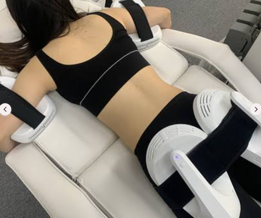 Non-invasive body sculpting treatment using HIFEM+EMS+RF technology at Essential Aesthetics & Wellness MedSpa in Chantilly, VA