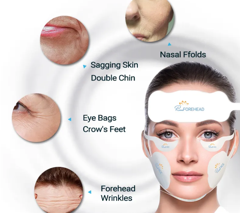 EMS Face Treatment for facial muscle toning and skin rejuvenation at Essential Aesthetics & Wellness MedSpa in Chantilly, VA.