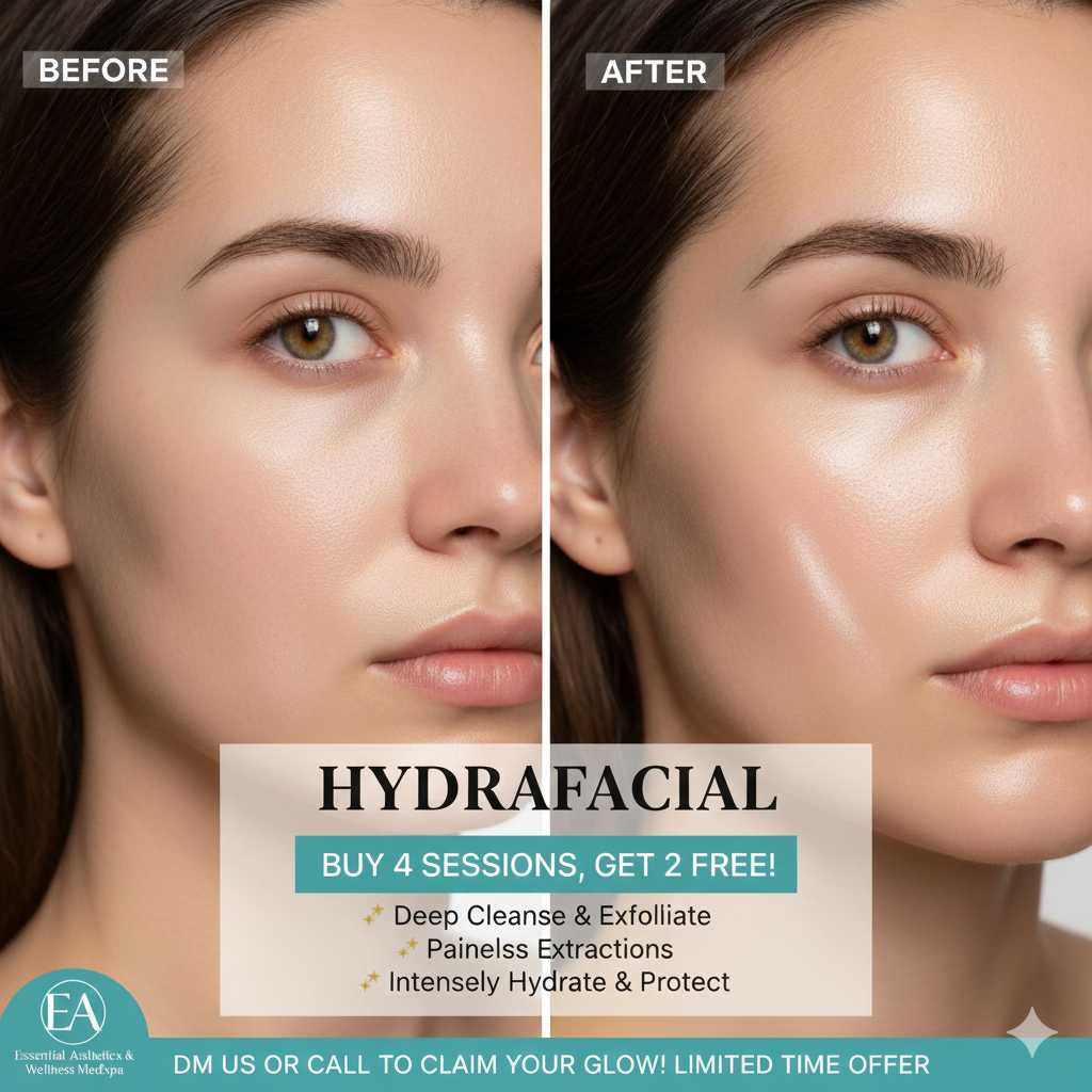 B4G2 HYdrafacial in CHantilly